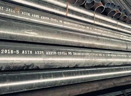 ASTM A335 ASME SA335 P5 Seamless Ferritic Alloy-Steel Pipe