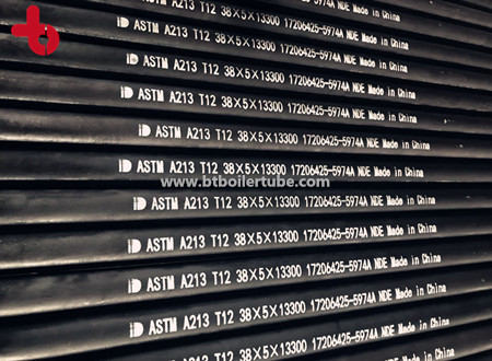 ASTM A213 ASME SA213 T12 Seamless Alloy-Steel Boiler Tubes